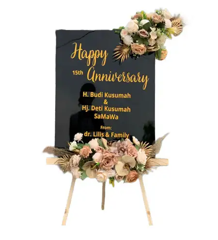 Papan Bunga Akrilik Lombok Barat